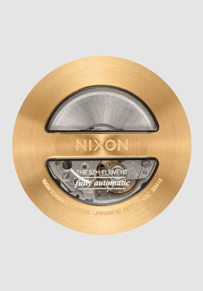 Nixon Mens 5th Element Gold/Black Watch - A1294 513-00