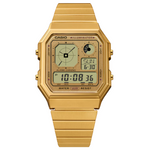 Casio Octagon Vintage Gold Watch - A130WEG-9A