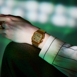 Casio Octagon Vintage Gold Watch - A130WEG-9A
