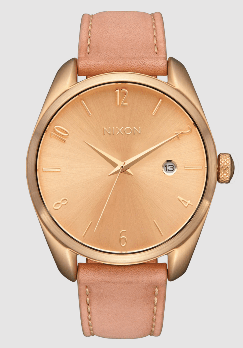 Nixon Ladies LIght Gold Thalia Leather Watch - A1343 5085-00