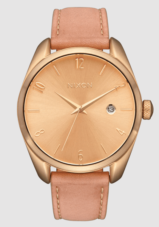 Nixon Ladies LIght Gold Thalia Leather Watch - A1343 5085-00