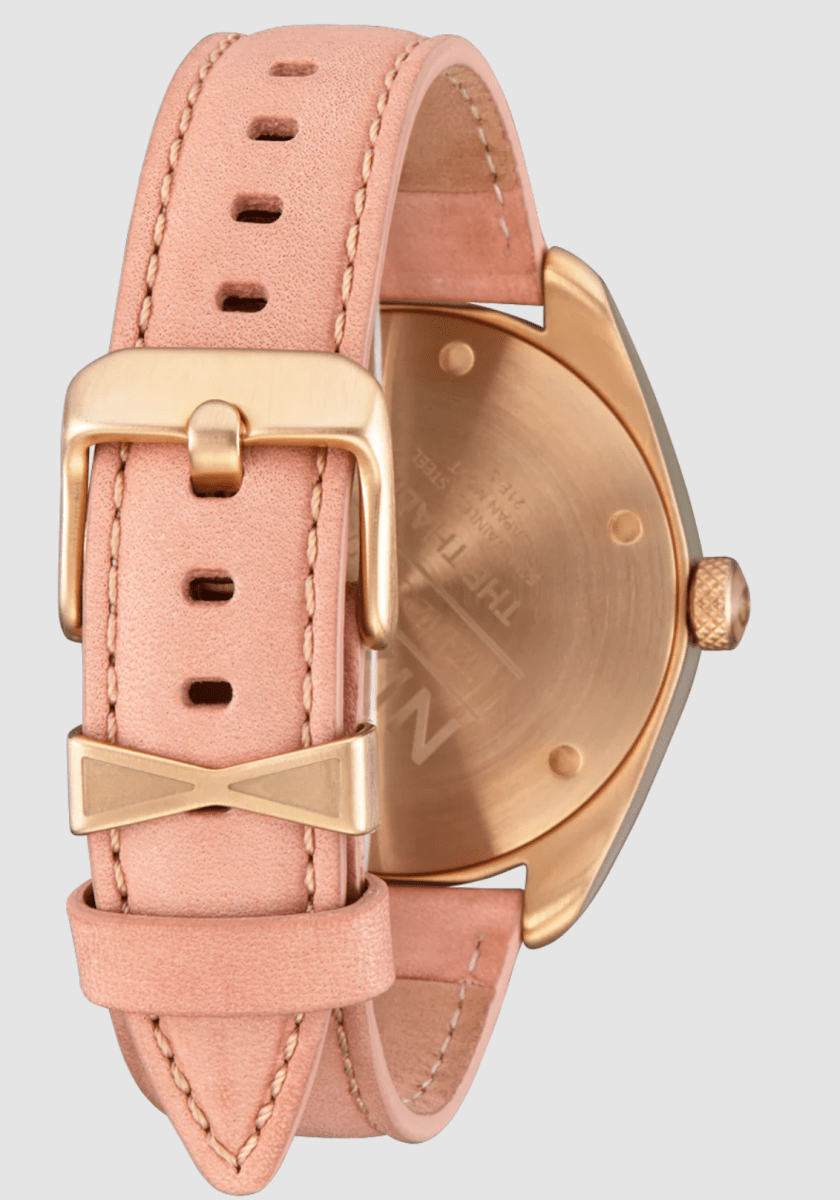 Nixon Ladies LIght Gold Thalia Leather Watch - A1343 5085-00