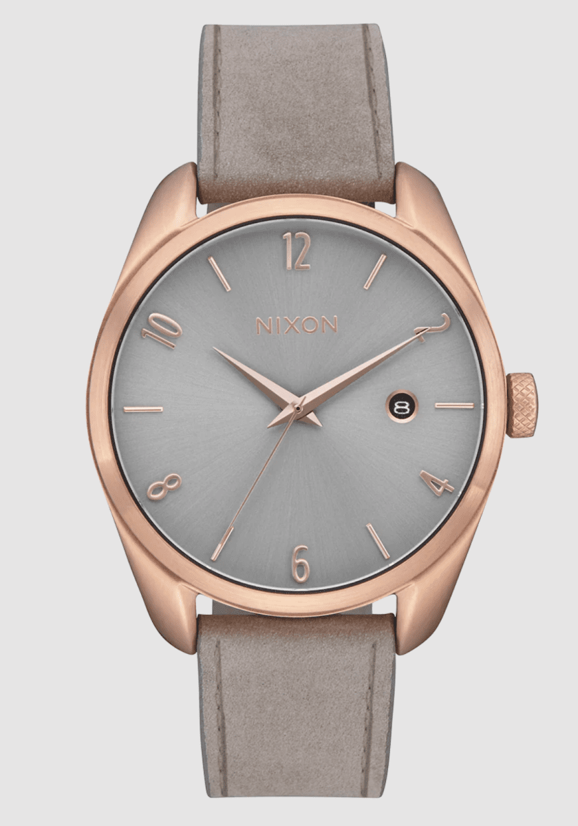 Nixon Ladies Grey Sunray Thalia Leather Watch - A1343 5100-00