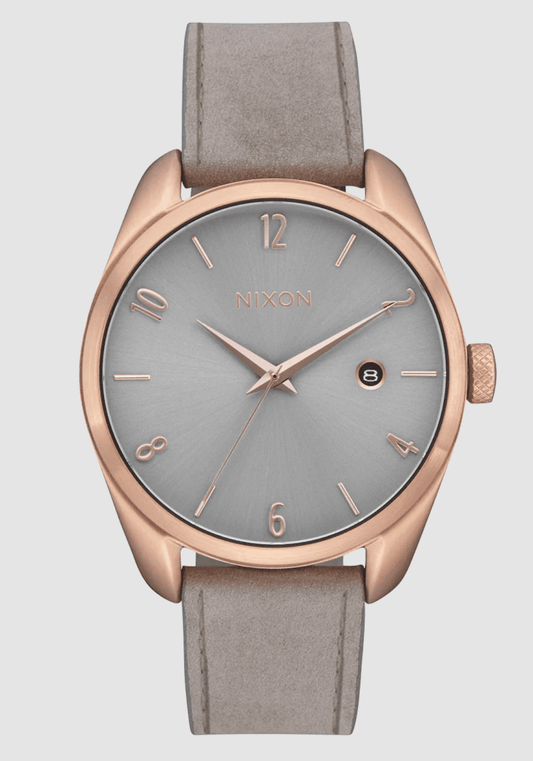 Nixon Ladies Grey Sunray Thalia Leather Watch - A1343 5100-00