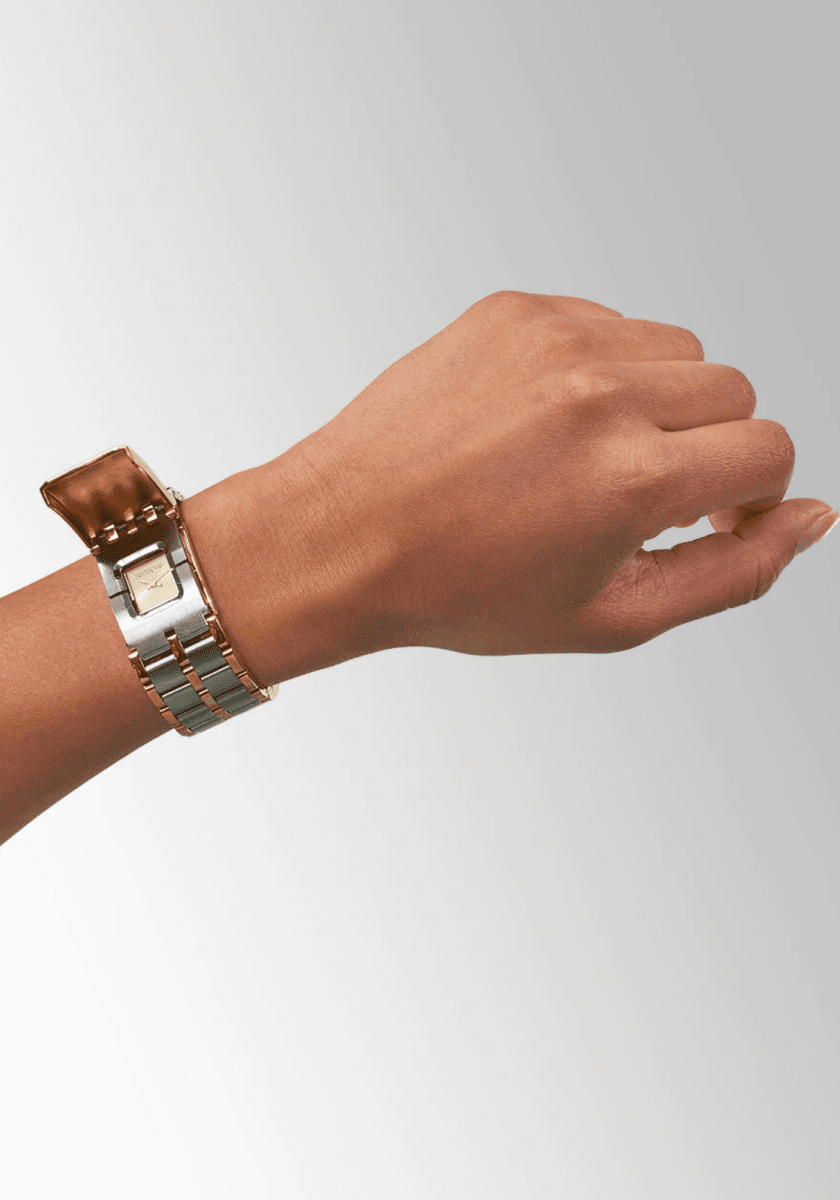 Nixon Ladies Confidante Silver Gold Watch - A1362 502-00