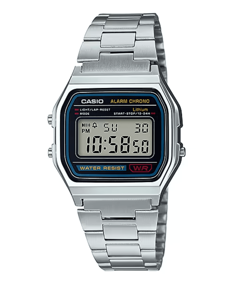 Casio Vintage Digital Series Alarm Watch - A158WA-1A