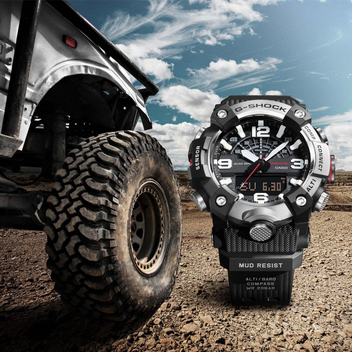Gshock Master of G Duo Mudmaster GGB100XM-1A