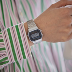 Casio Vintage Silver Digital Watch - A168WA-1