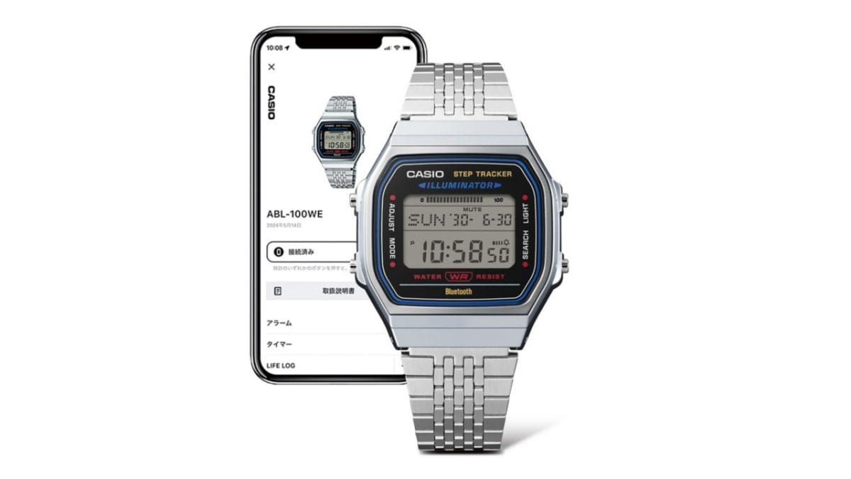 Casio Vinatge with Bluetooth ABL100WE-1A