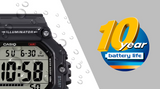Casio Large Digital Grey Watch - AE1600H-8B