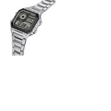 Casio Classic Silver Digital Watch - AE1200WHD-1A
