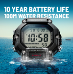 Casio Large Digital Black Watch - AE1600H-1A