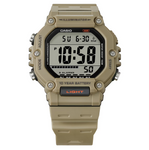 Casio Large Digital Light Brown Watch - AE1600H-5A