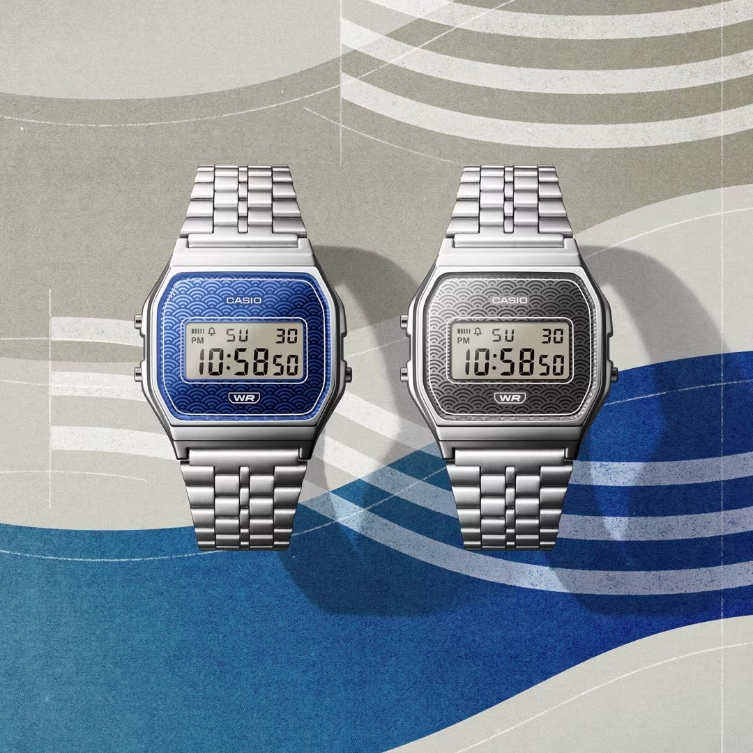 Casio Digi Made in Japan  Blue Dial A159WEVJ-2