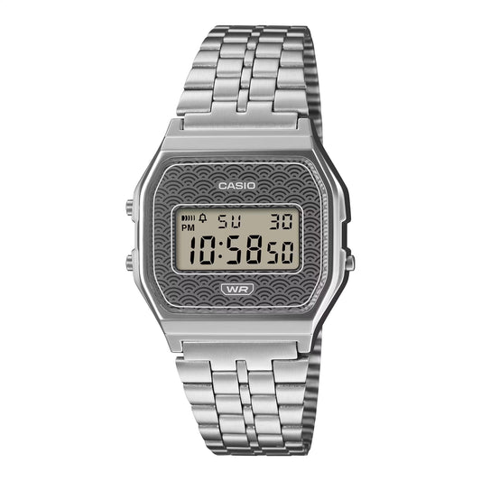Casio Digi Made in Japan Grey Dial A159WEVJ-7