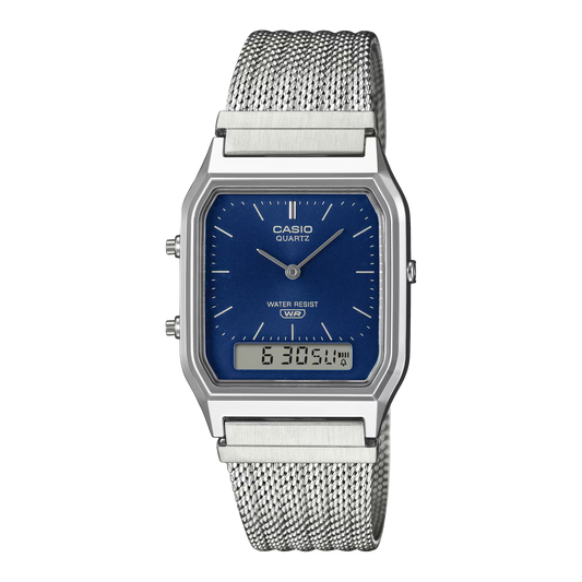 Casio Classic Duo Mesh Strap  AQ-230EM-2A