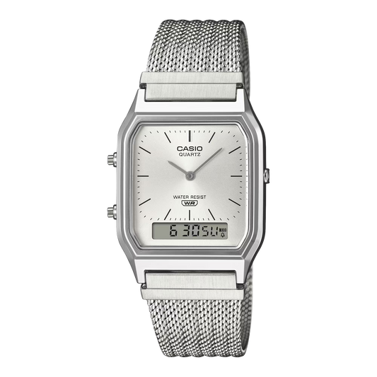 Casio Classic Duo Mesh Strap  AQ-230EM-7A