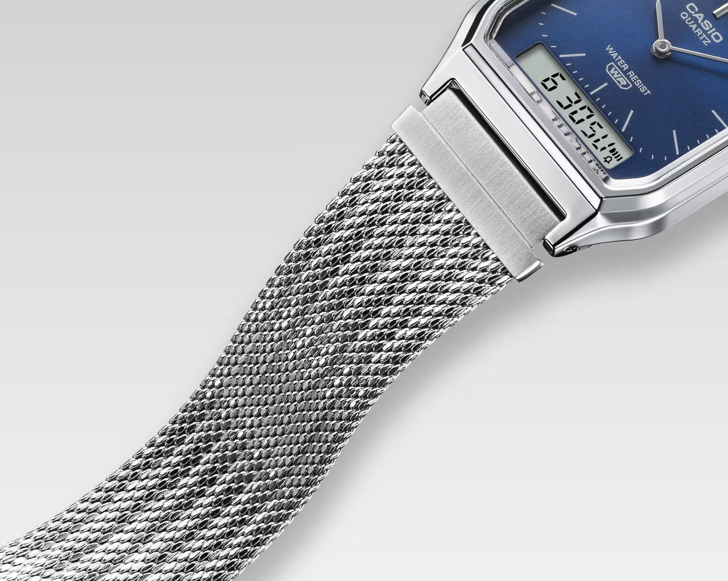Casio Classic Duo Mesh Strap  AQ-230EM-2A