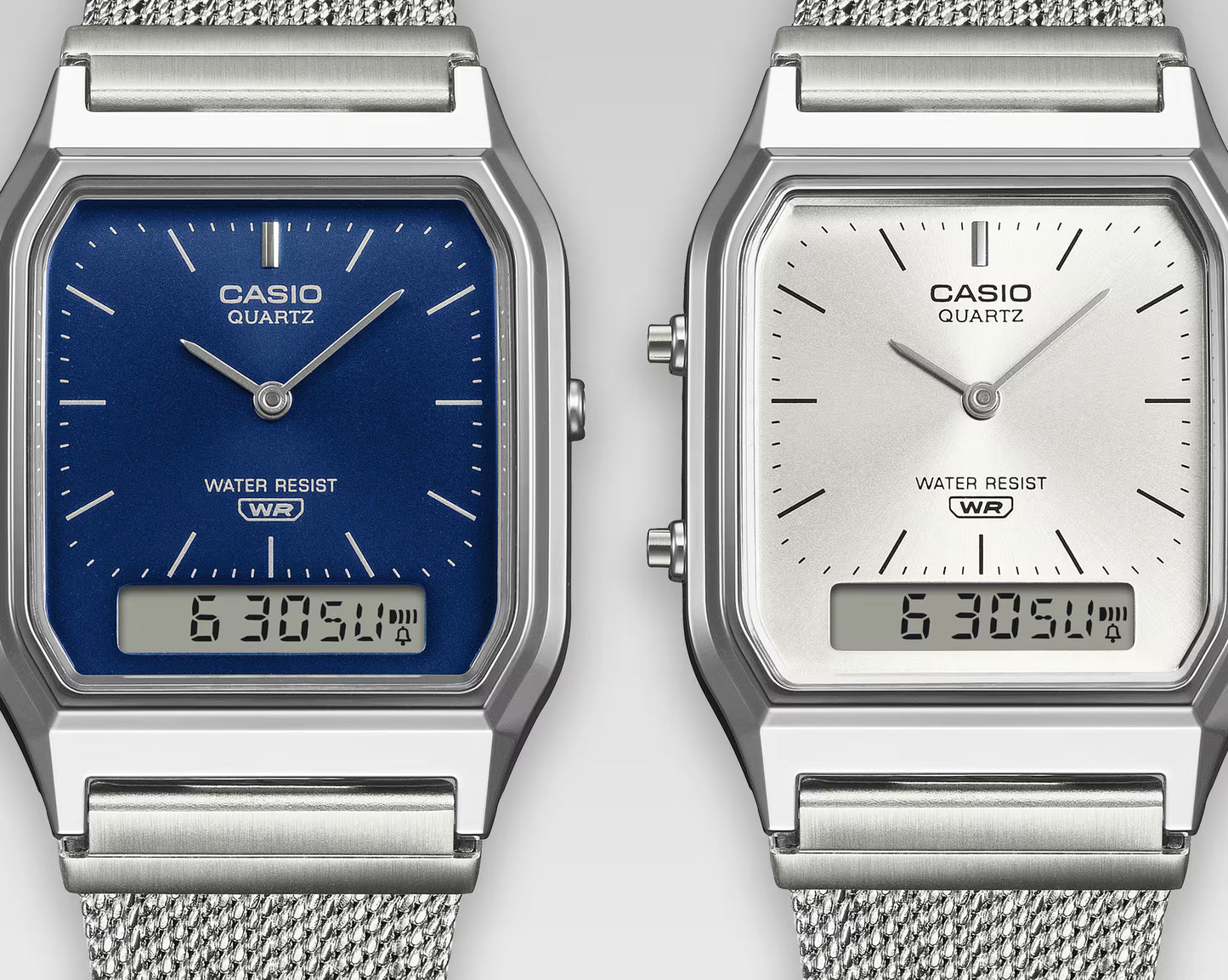 Casio Classic Duo Mesh Strap  AQ-230EM-7A