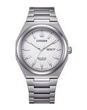 Citizen Men's Zenshin Titanium Eco Drive WR100 AW0130-85A