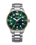 Citizen Mens Automatic Steel NJ0196-80X WR100