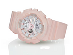 Baby-G Pastel Pink Metallic Digit-Analog BA-110RG-4A
