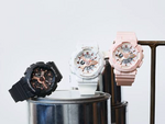 Baby-G Pastel Pink Metallic Digit-Analog BA-110RG-4A