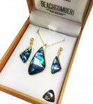 Paua Set Gold Plated Boxed BBJ1121S