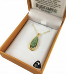 New Zealand Pounamu Set Gold Plated BBJ4137P