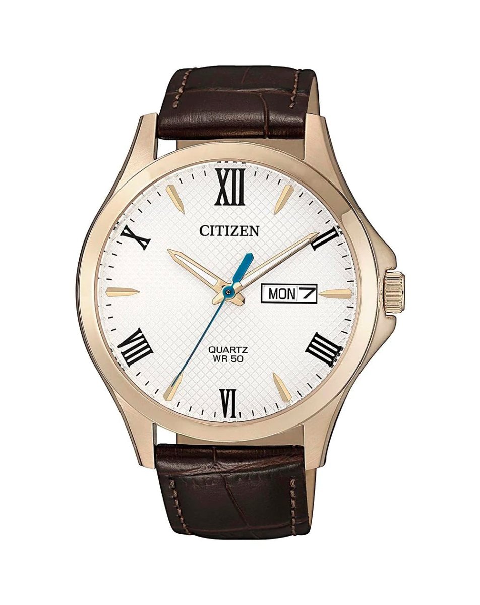 Citizen Mens Leather strap Watch - BF2023-01A