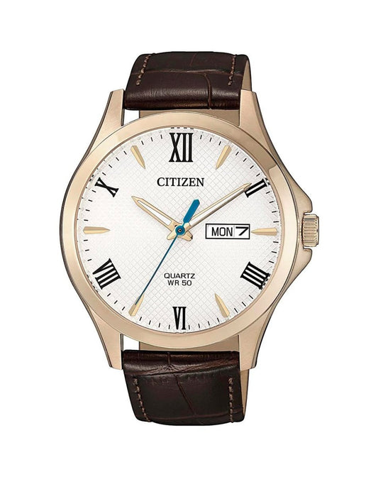 Citizen Mens Leather strap Watch - BF2023-01A