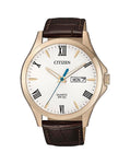 Citizen Mens Leather strap Watch - BF2023-01A