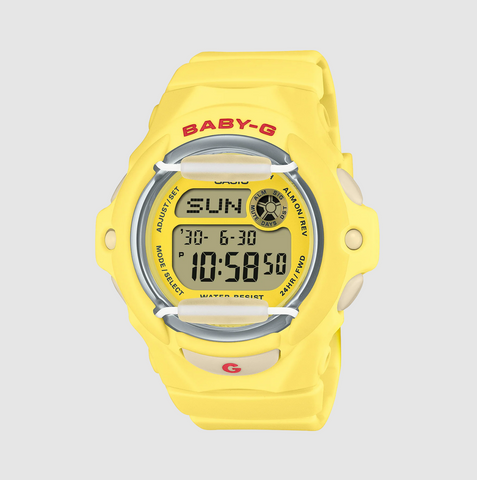Baby-G | Casio Women's Digital Yellow Watch  - BG169CH-9D