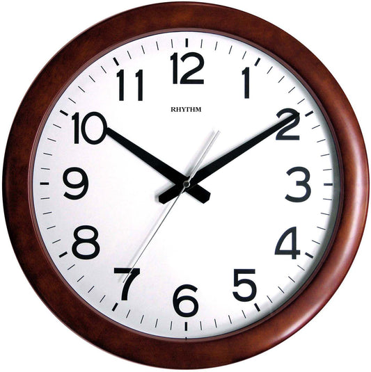 Rhythm Wooden Wall Clock CMG919NR06