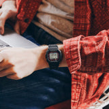 G shock Mens Original First Model Recreation Steel Case DW5000R-1A