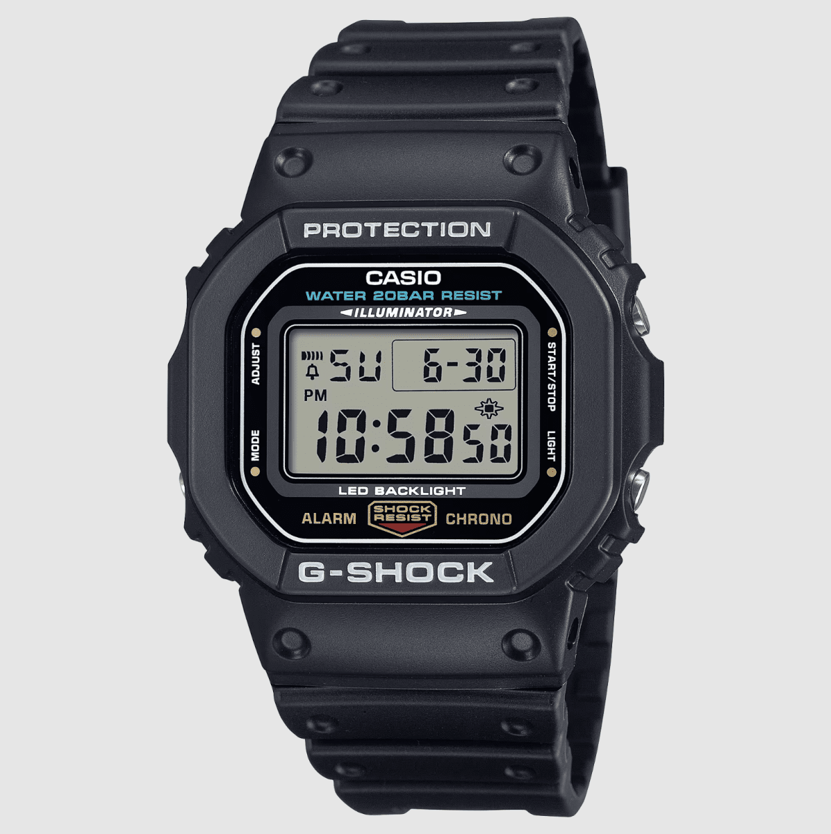 G shock Mens Black Digital Watch - DW5600UE-1D