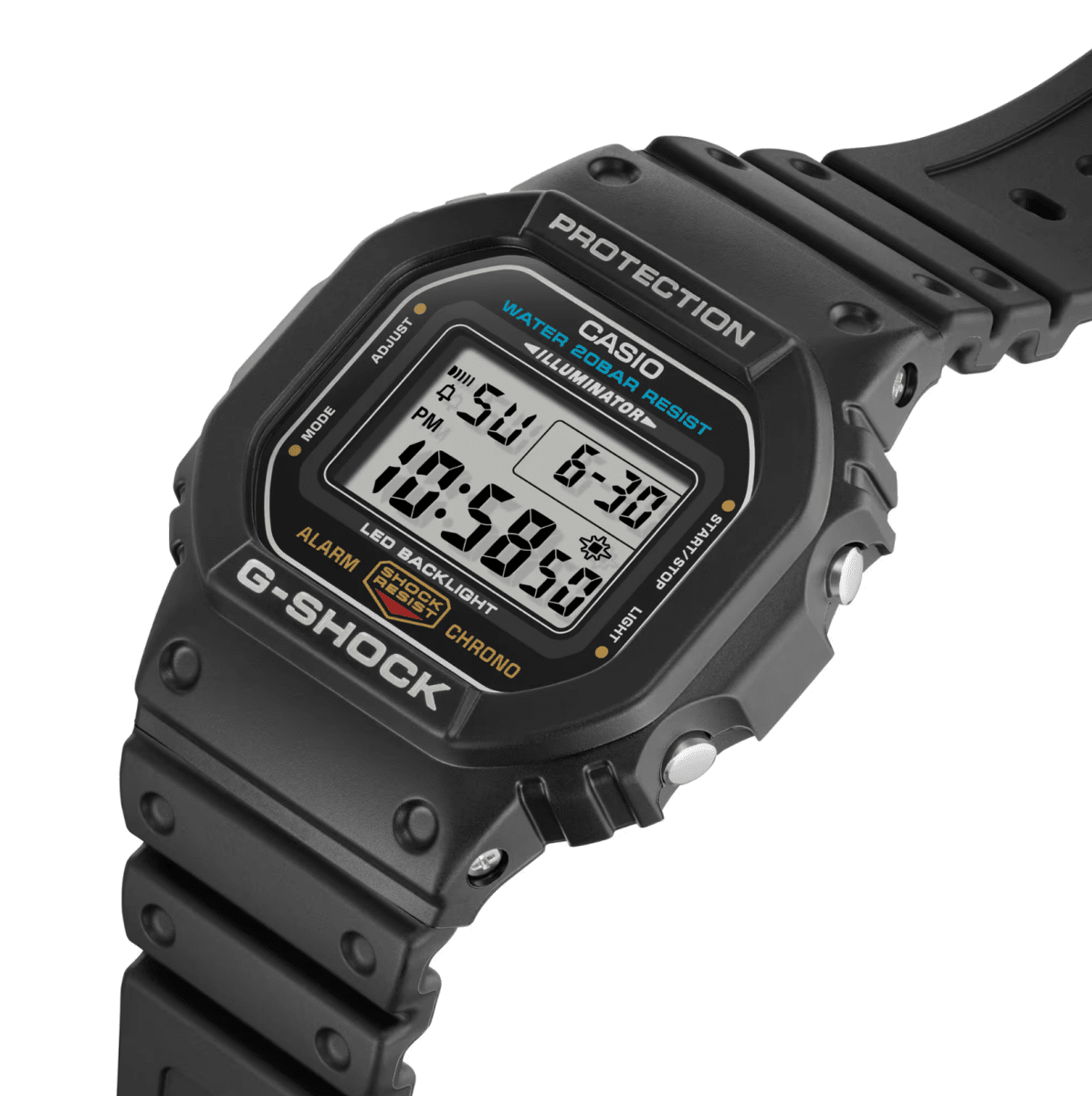 G shock Mens Black Digital Watch - DW5600UE-1D