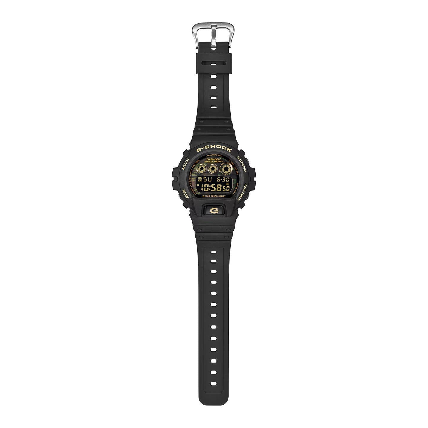 Gshock BOLD CAMO SERIES CAMO AND GOLD DW6900CF-1D