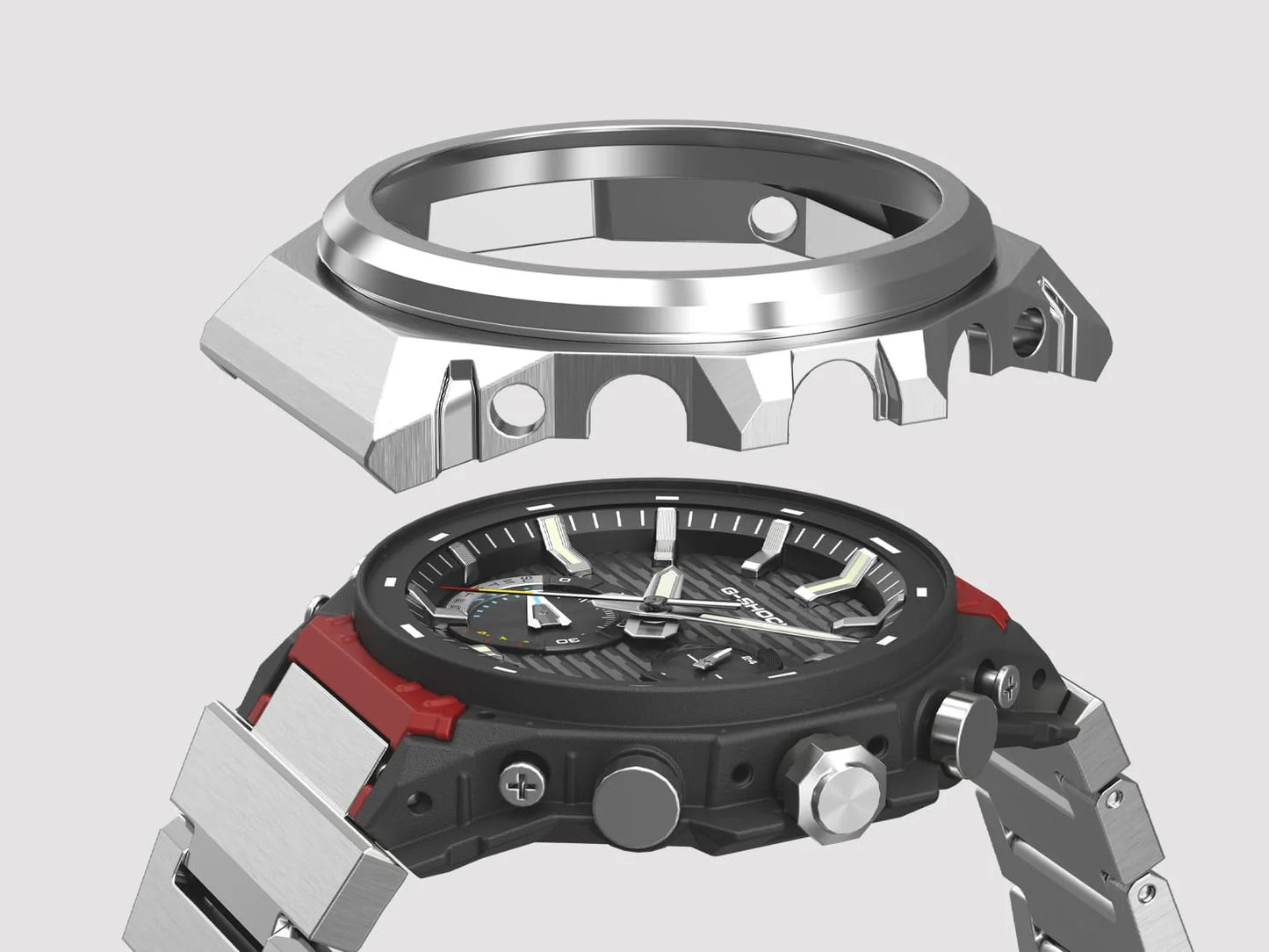 Gshock G steel Analogue GSTB1000BD-1A