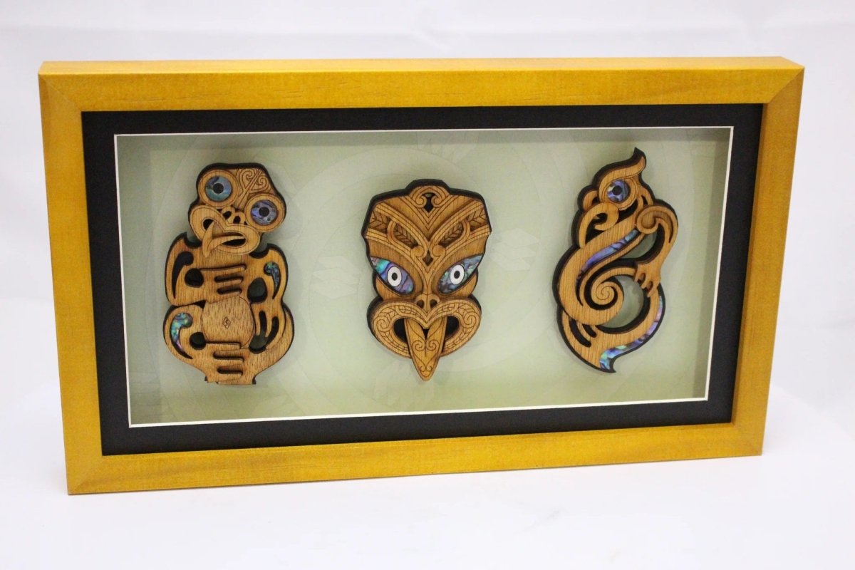 Small Triple Framed Artwork FHTK
