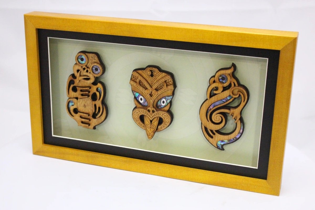 Small Triple Framed Artwork FHTK