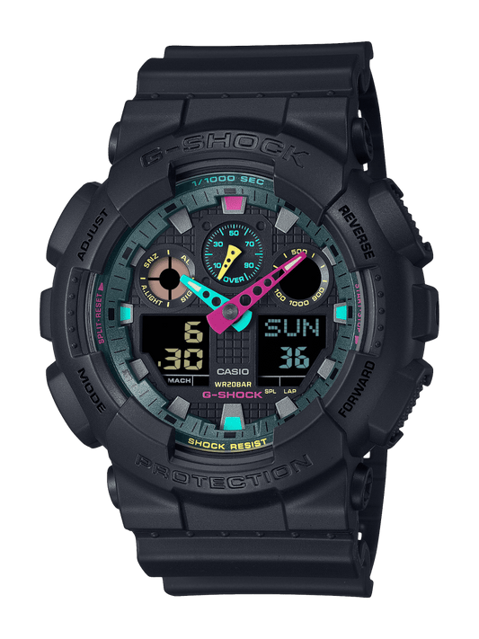 G shock Multi Fluro Ana Digi watch GA100MF-1A