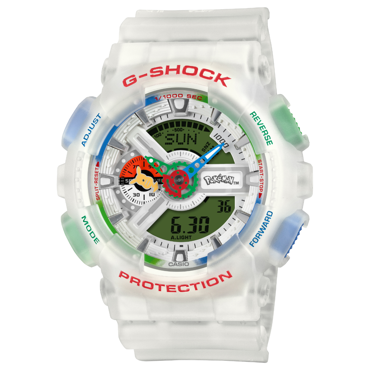 Pokemon COLLABORATION Gshock Limited Release GA110PKM-7A
