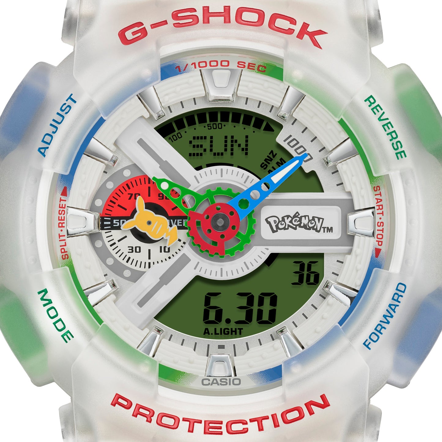 Pokemon COLLABORATION Gshock Limited Release GA110PKM-7A