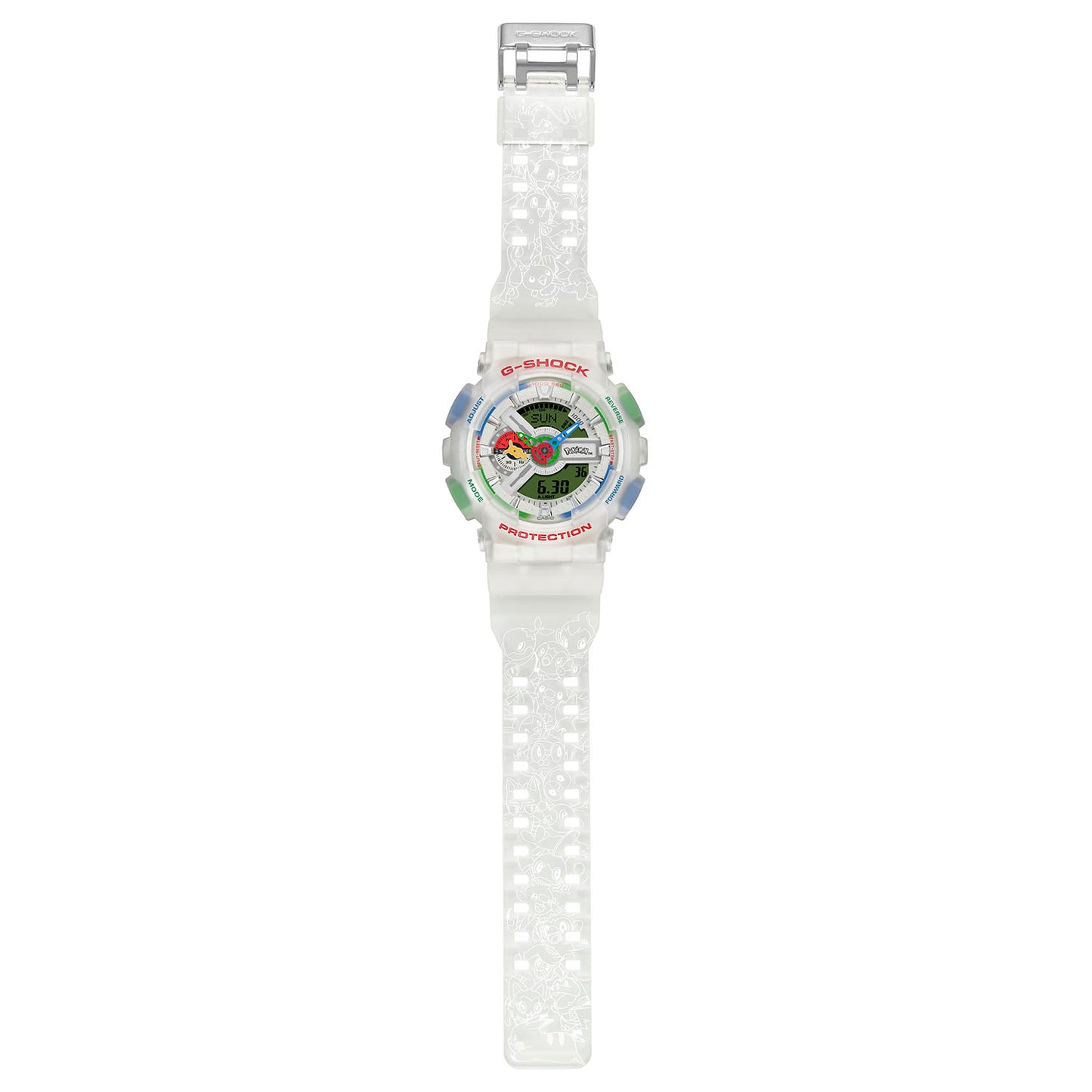 Pokemon COLLABORATION Gshock Limited Release GA110PKM-7A