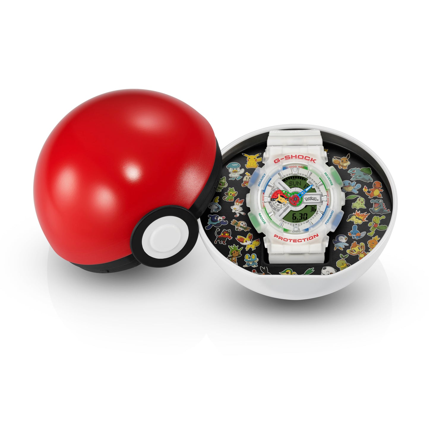 Pokemon COLLABORATION Gshock Limited Release GA110PKM-7A