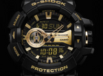 G Shock Gold/Black Analog-Digital Watch - GA-400GB-1A9