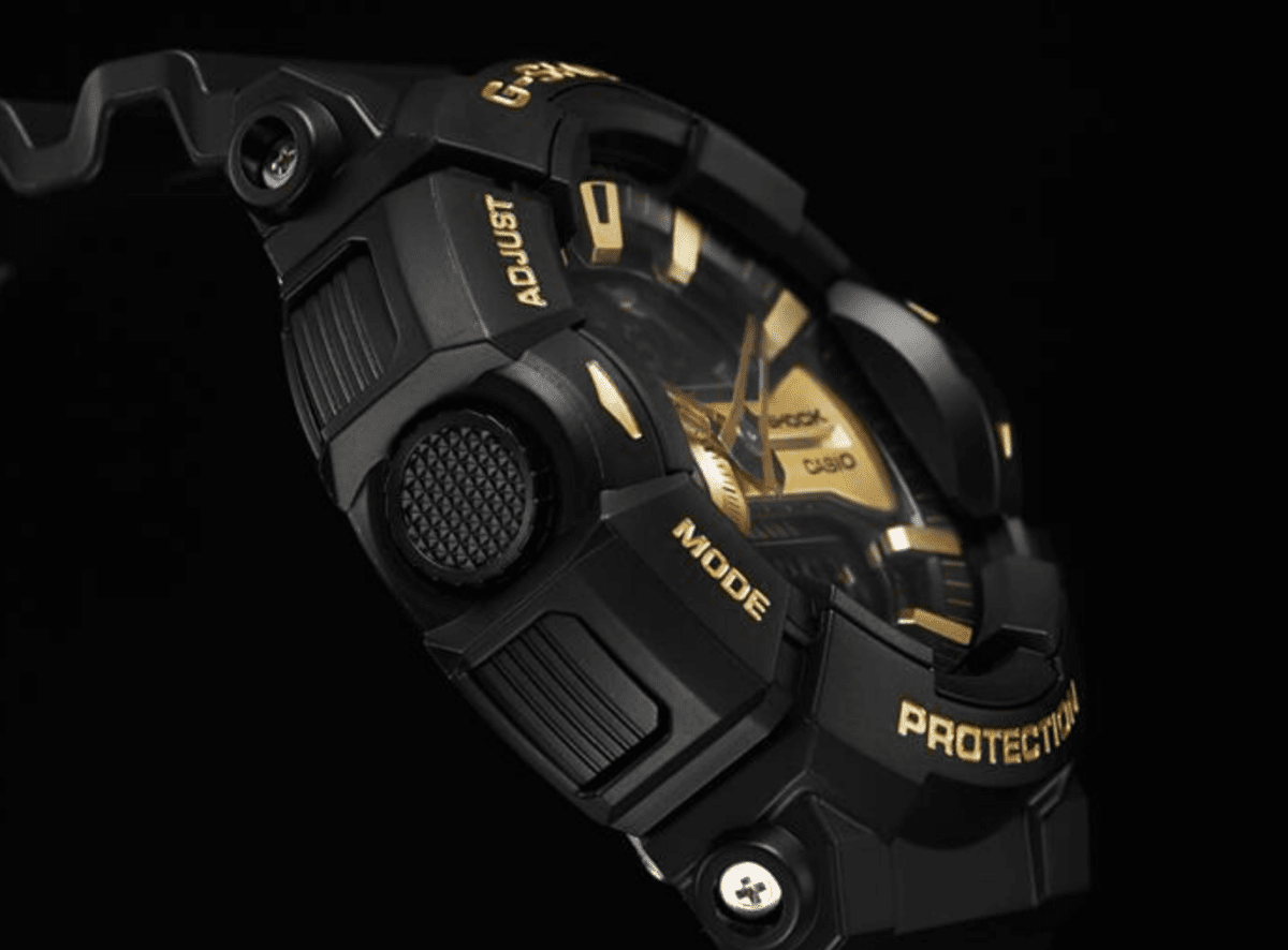 G Shock Gold/Black Analog-Digital Watch - GA-400GB-1A9