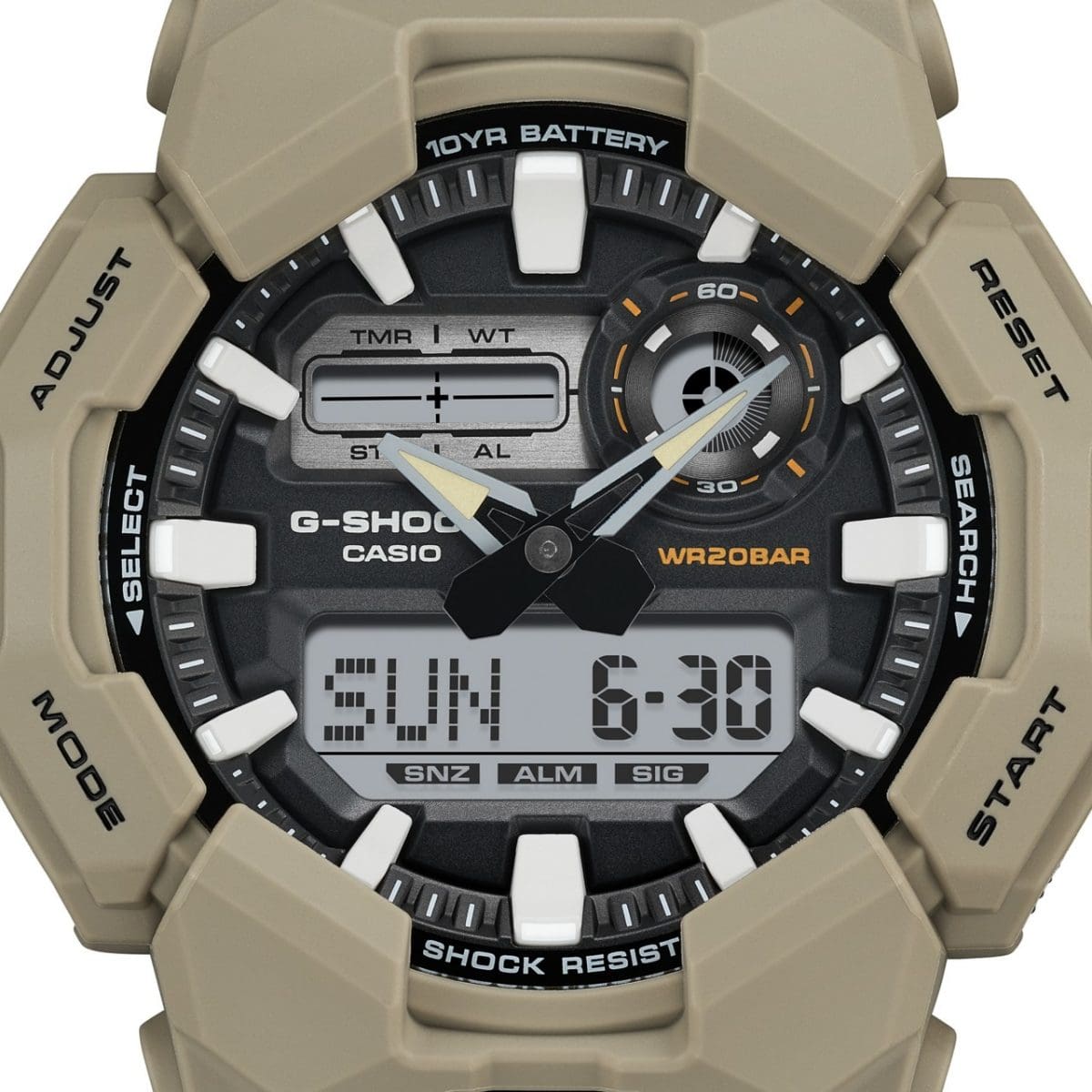 Casio Gshock Duo 200m WR GA010-5A