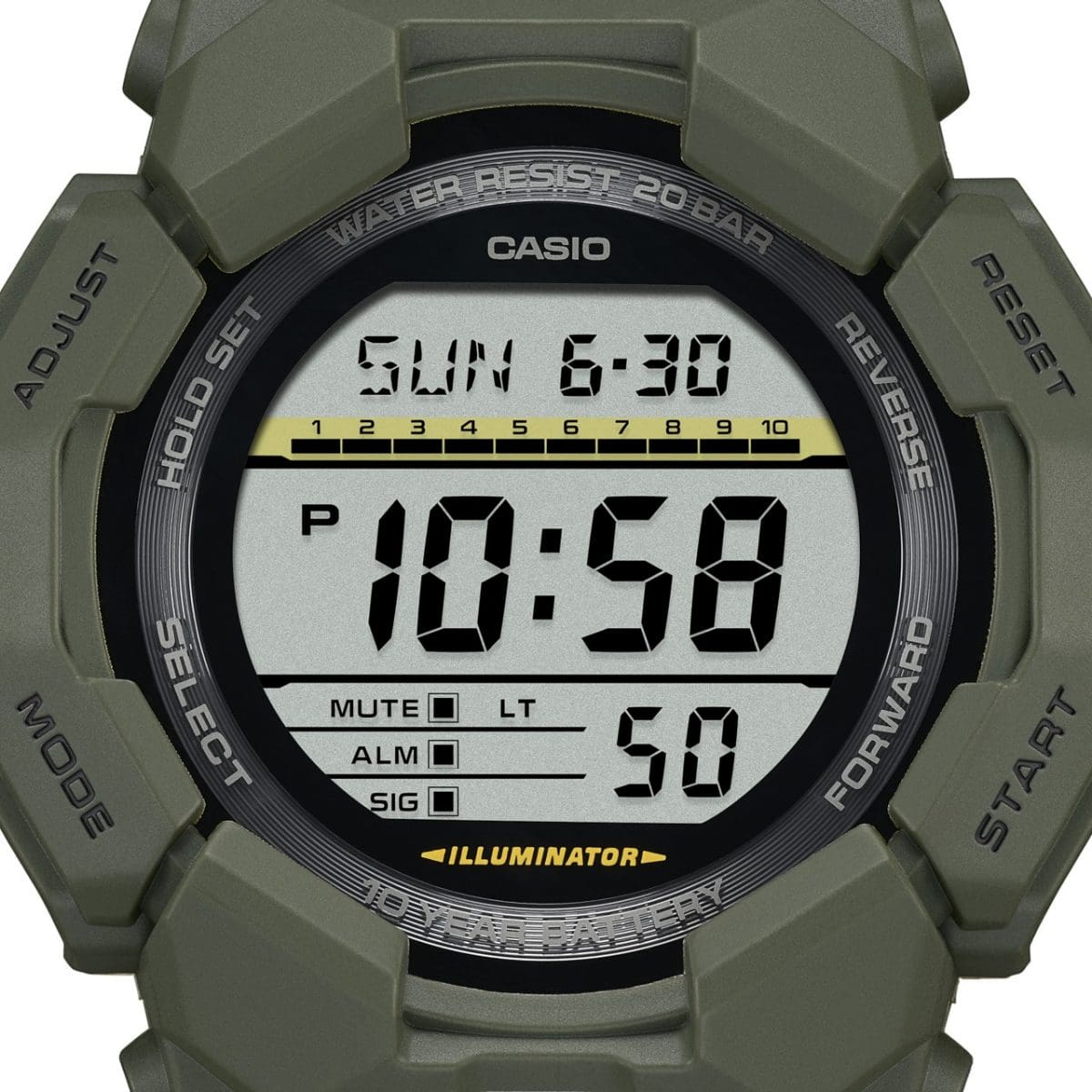 Casio Gshock Full Digital GD010-3D